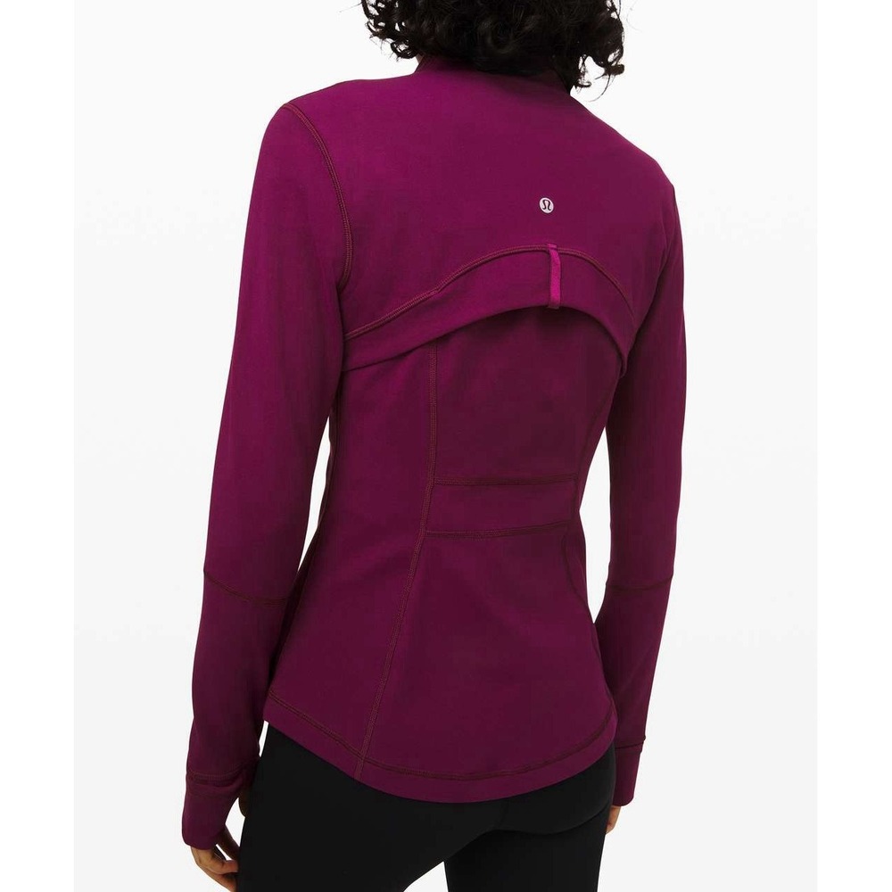 Lululemon Marvel Luon Define Jacket Size 4 Full Zip Yoga Activewear LW4AWLS